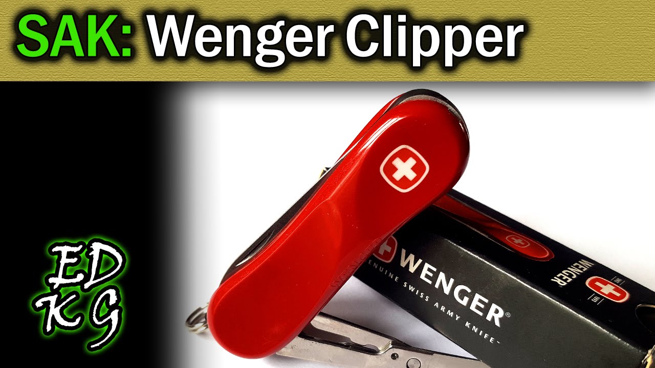 Wenger Evolution Nail Clipper Swiss Army Knife