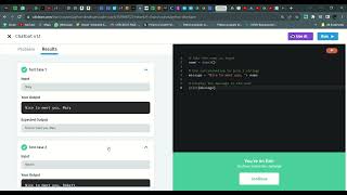 22 Chatbot v1 1 | Python Developer | Sololearn