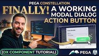 How to Add a Modal Popup Button in Pega Constellation