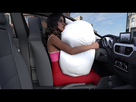 Manual Airbag Inflation Concept Animation