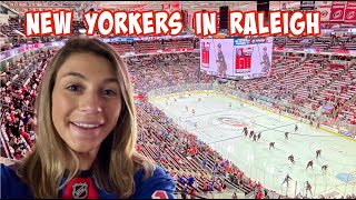 I drove to Raleigh for New York Rangers vs. Hurricanes PLAYOFFS Game 4