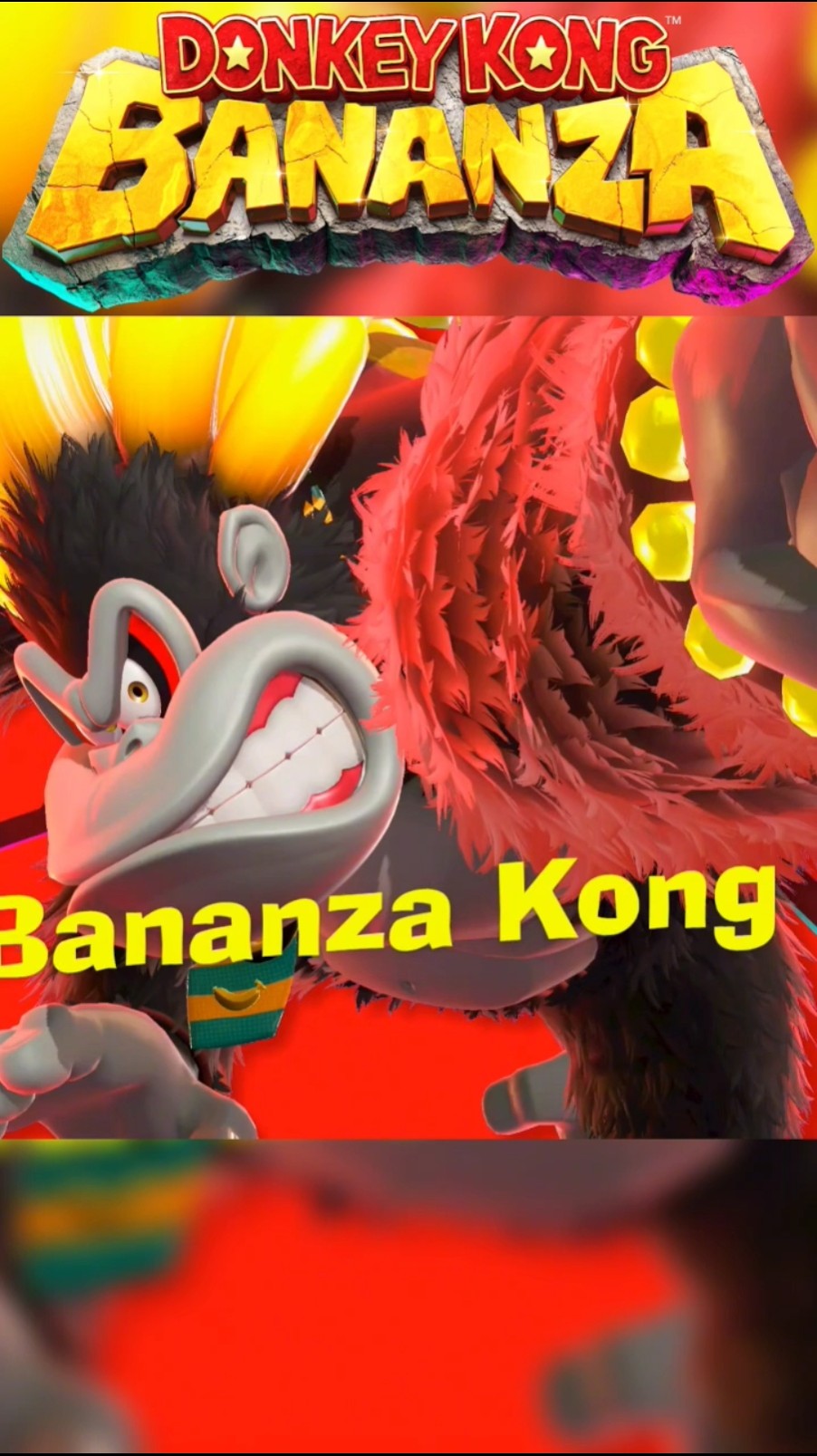 DONKEY KONG BANANZA ポスター Genki✨ on X: 