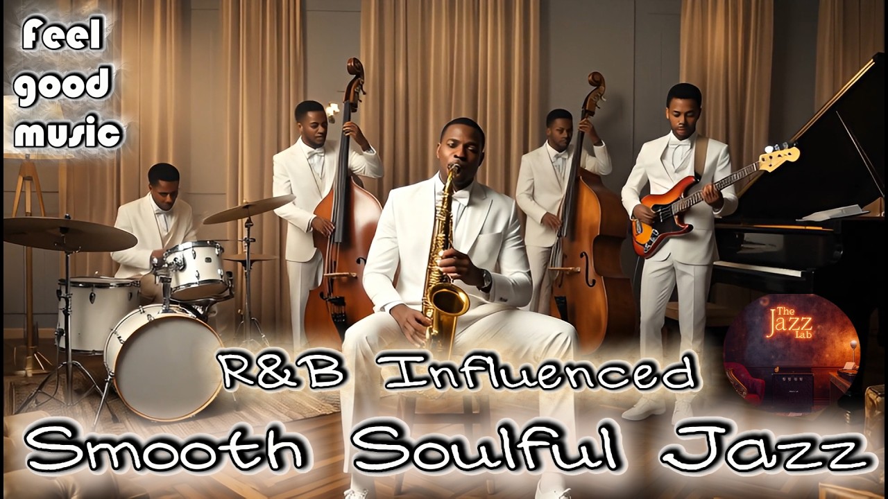 Smooth Soulful Jazz (R&B Influence) 🎷 | Relaxing Saxophone Jazz for Chill Vibes, Work & Night Drives