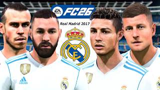 I BRING BACK THE 2017 REAL MADRID SQUAD AND BRING MADRID TO A TREBLE WINNER