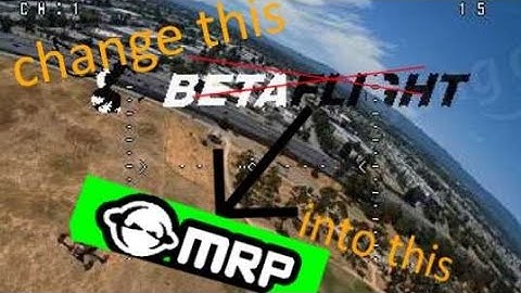 Custom osd pilot logo and startup logo for betaflight.