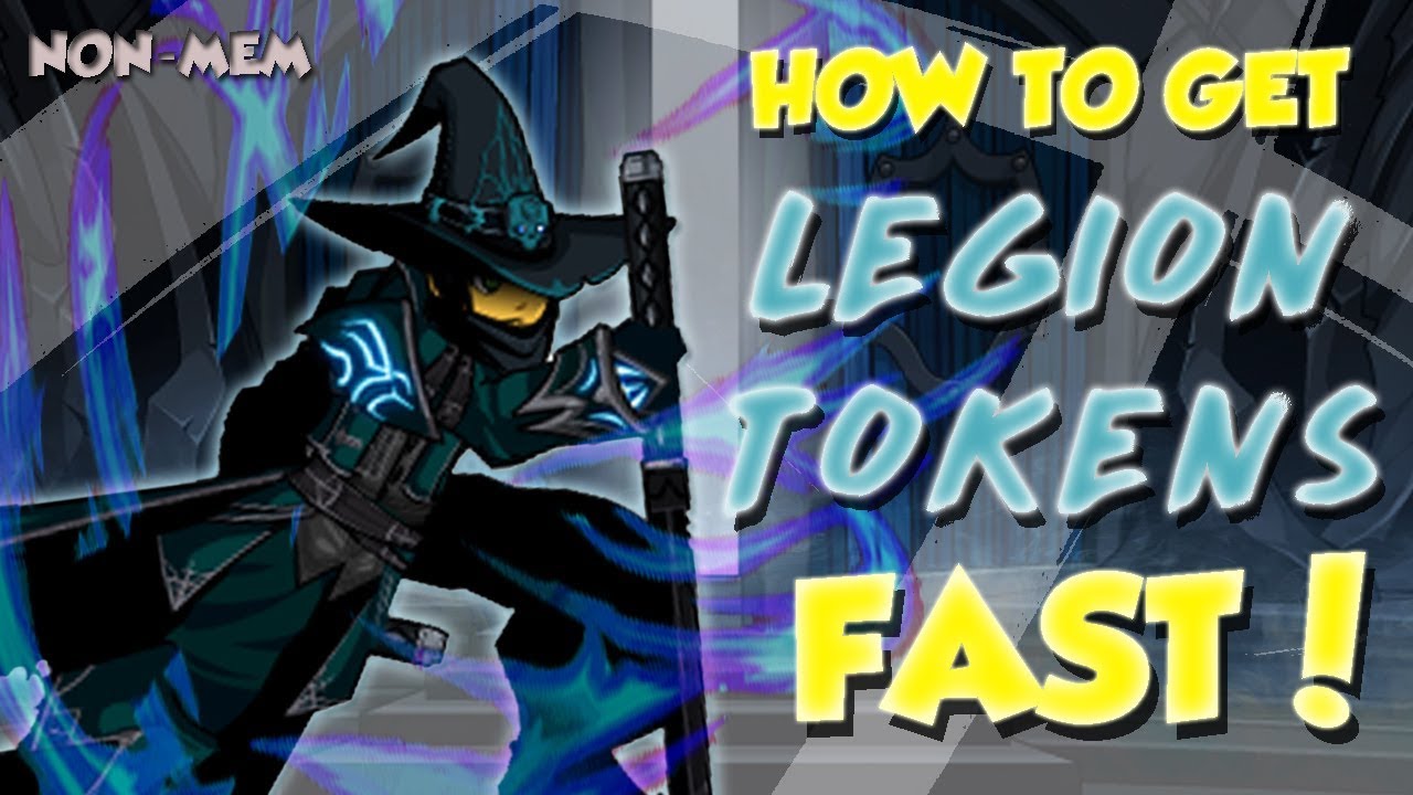 AQW FASTEST WAY To Farm Legion Tokens For NONMEM! (3 Different Methods) YouTube