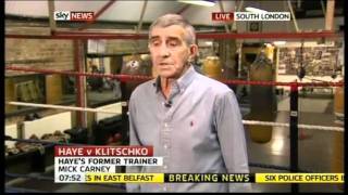Mick Carney Previews Haye Vs Klitschko