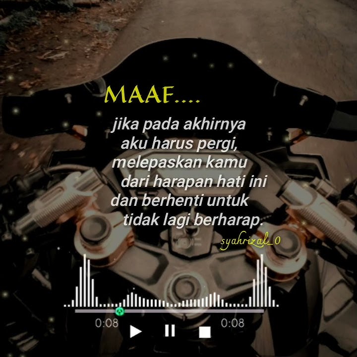 baiknya ku pergi tinggalkan dirimu #story/setatus wa