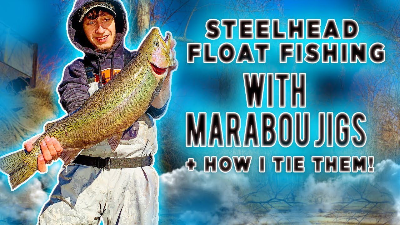 Catching Lake Erie Steelhead with Marabou Jigs (+ how to tie