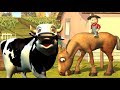A Vaca Maru | Canções De Fazenda 3D Para Crianças | A Fazenda Do Zenon 2 | Preschool Rhymes