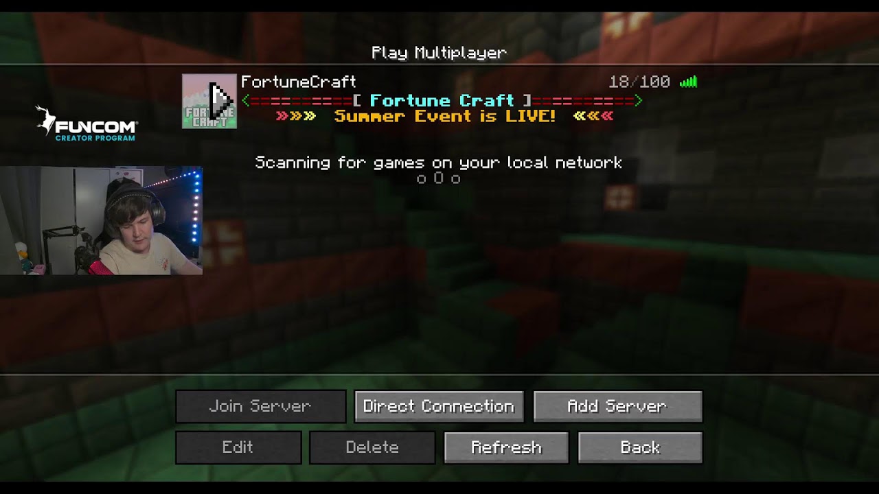 🟢FortuneCraft Modded Server Launch🟢!discord - !morerocket