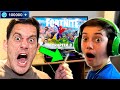 Kid Spends $3000 in Fortnite Chapter 3 on Dad's Credit Card! (Level 100)