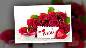 Asad Name Whatsapp Status video