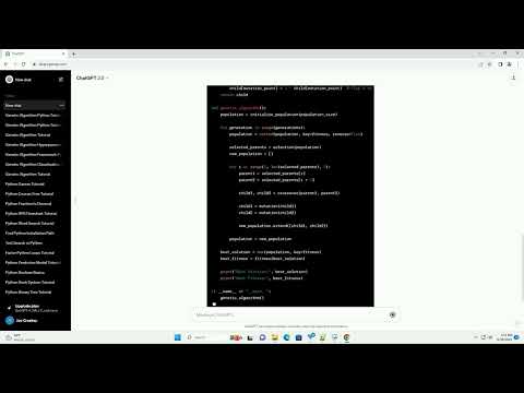 genetic algorithm knapsack