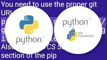 How to install Python package from GitHub?