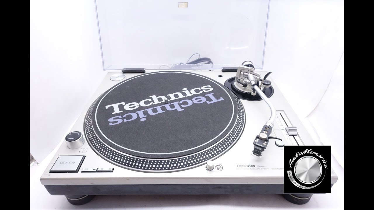 Technics SL-1200 MK3D エクニクス Technics SL-1200 MK3D Turntable Direct Drive Black with Dust