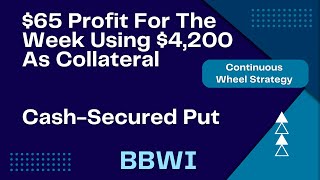 Cash-Secured Put Expired Worthless: $65 Weekly Profit on BBWI