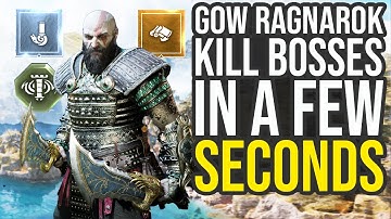 God Of War Ragnarok Best Build Kills Bosses In A Few Seconds (GOW Ragnarok Best Build)