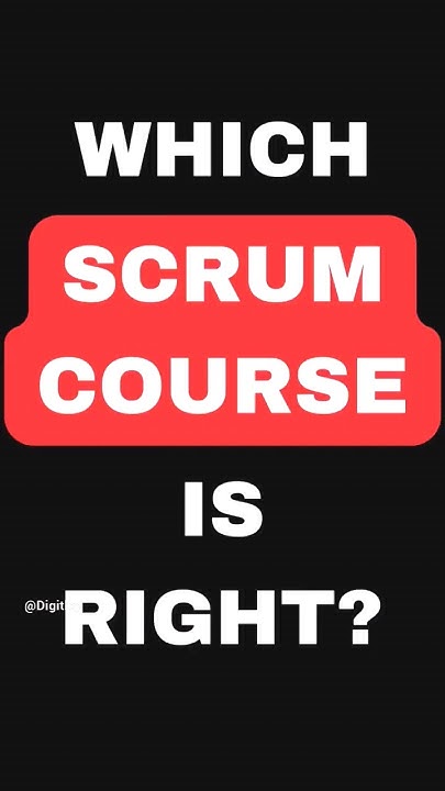 Choosing the Right Scrum Master Course | Agile Certification