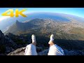 4K | On the Table Mountain in Cape Town with cable car