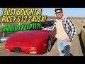 BUYING A RICEY NISSAN S13 240SX !!!!