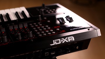 Roland JD-XA Analog/Digital Crossover Synthesizer Demo