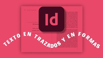 Texto en trazados y en formas | Curso Indesign