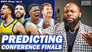 Predicting Conference Finals 👀🙌 | Numbers on the Board