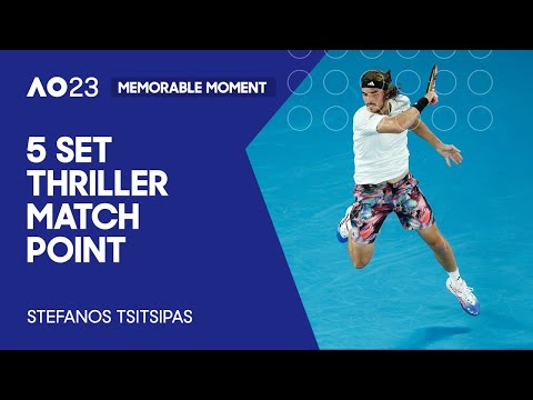 Stefanos Tsitsipas Wins 5 Set Thriller! | Australian Open 2023