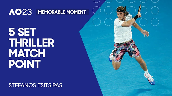 Stefanos Tsitsipas Wins 5 Set Thriller! | Australian Open 2023