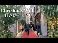 slow life in Italy | walking through christmas streets