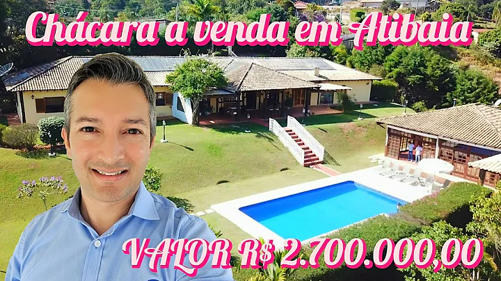 Chcara a venda em Atibaia, 5 mil m, 7 dormitrios, ...