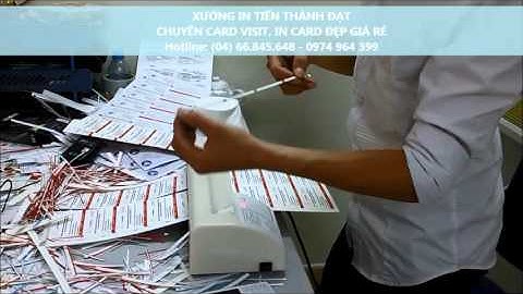 in card visit, in card giá rẻ tại Hà Nội LH:(04) 66.845.648 - 0974 964 399