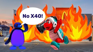Dark Pingu Sets Mcdonalds On Firegrounded