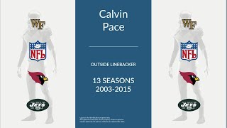 Calvin Pace: Football Outside Linebacker