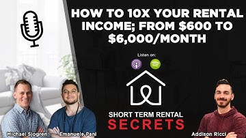 How to 10X Your Rental Income; From $600 to $6,000/Month with Addison Ricci