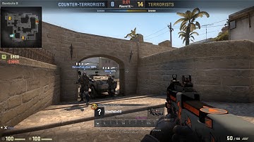 CS:GO - ESEA.net COTW: and the crowd goes WILD! vs4 ninja defuse