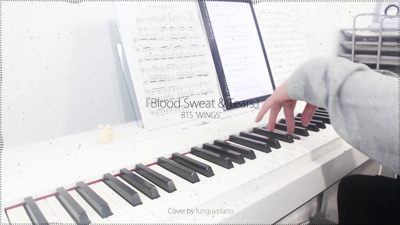 Bts 방탄소년단 Blood Sweat Tears 피 땀 눈물 Piano Cover W Sheet Music Youtube - blood sweat and tears roblox piano