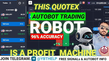 Quotex Auto Trading Bot | 100% Accurate Quotex Autobot Strategy | Earn Daily with Quotex Signals