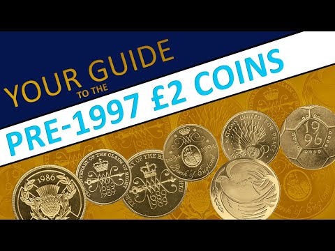 FULL UK pre-1997 £2 coin list. The coins no longer in circulation.