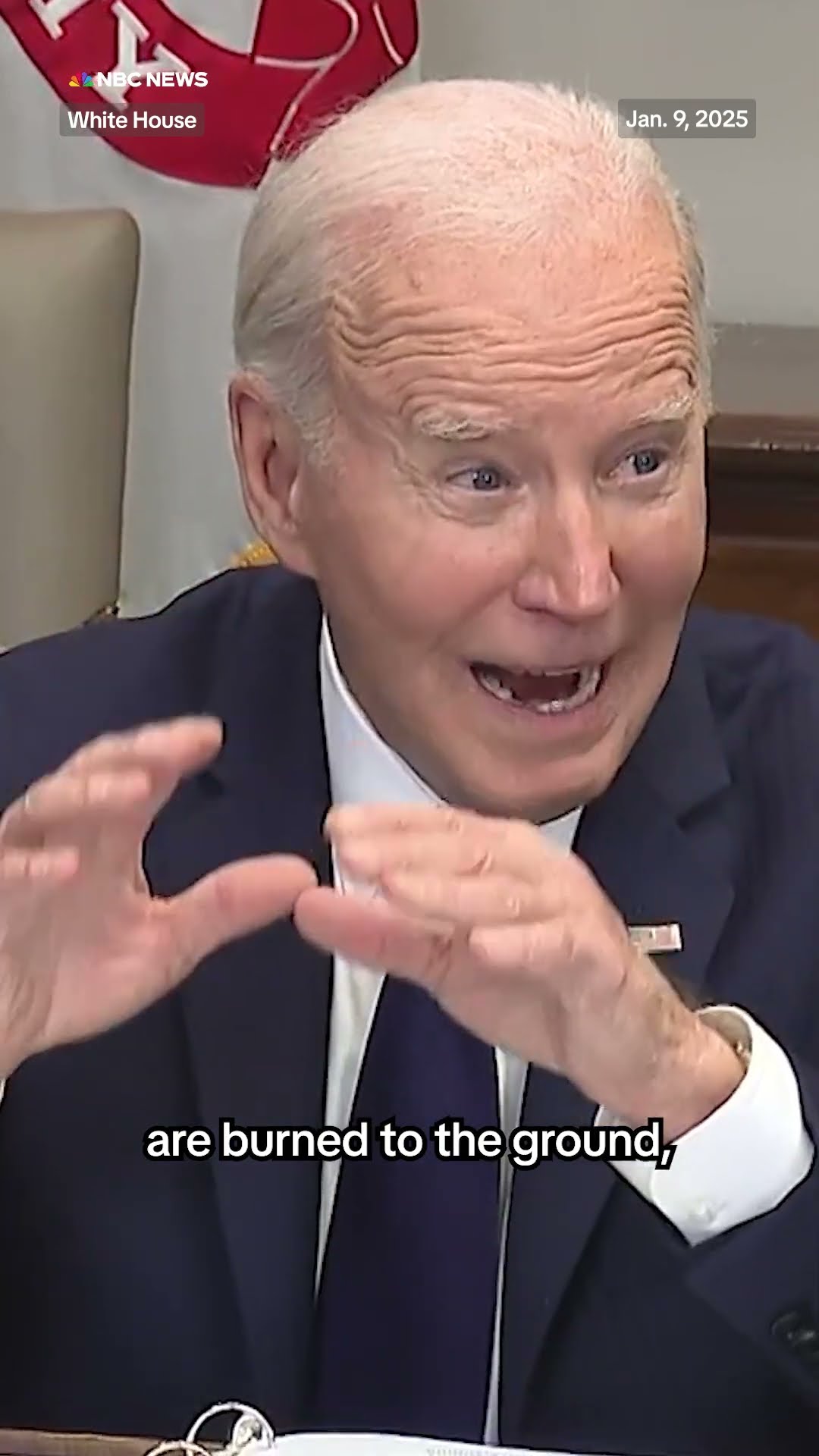 Biden announces 'major disaster declaration' and resources available to California residents