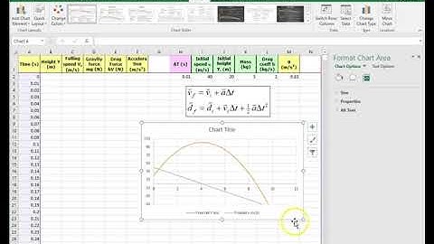 Air Drag in Excel: Computational Physics