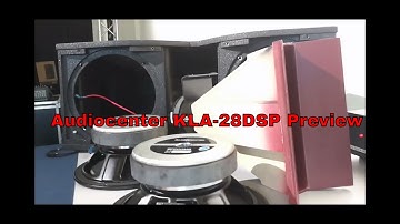 Audiocenter KLA 28DSP Line Array System Preview