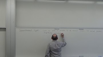 Quantum Optics I, Phys566 Fall19, Podcast 26