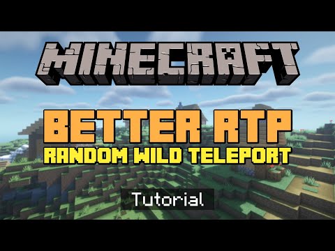 How To Install & Setup BetterRTP On Your Minecraft Server (1.18.1)