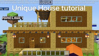 Unique House tutorial in Minecraft #minecraft #minecraft #shorts #shorts #youtube #trending #viral