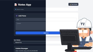 Aplikasi Notes Menggunakan Next JS - UTS Pemrograman Berbasis Framework