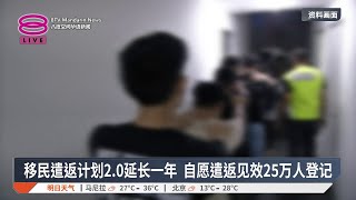 移民遣返计划2.0延长一年 自愿遣返见效25万人登记【2026.04.30 八度空间华语新闻】