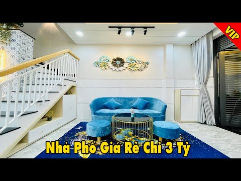 Bán nhà quận Gò Vấp | Nhà phố giá rẻ chỉ từ 3 tỷ full nội thất khu nhà đồng bộ vị trí đẹp
