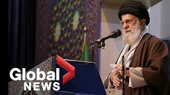 Iran's supreme leader calls Trump a "clown" in rare weekly prayer address